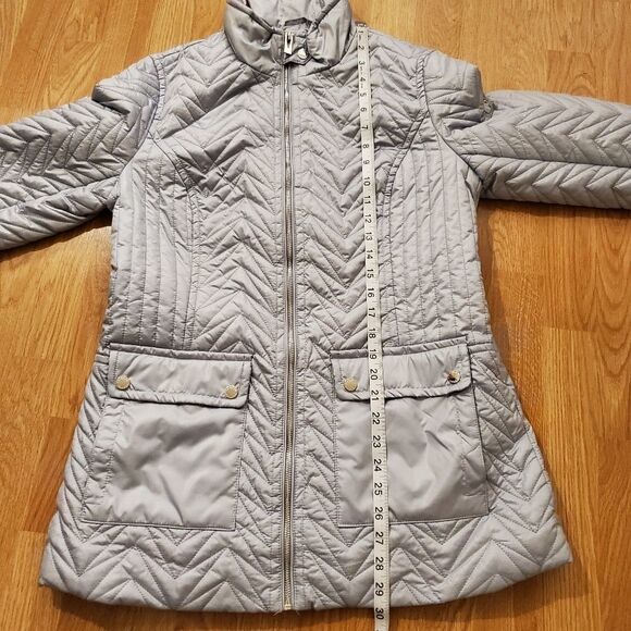 Via Spiga Quilted Cargo Jacket sz Medium - Picture 10 of 14